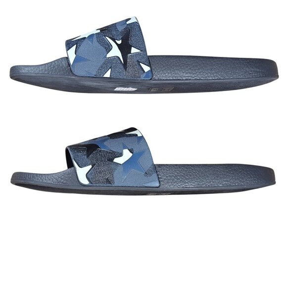 Valentino Garavani Camo Star Print Rubber Slides, EU 46 US 13 UK 12 - Picture 4 of 7